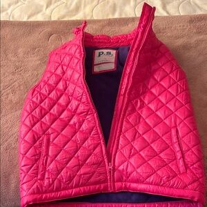 Pink Quilted Vest